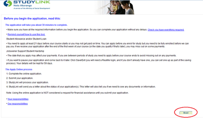 StudyLink Application pg1.png
