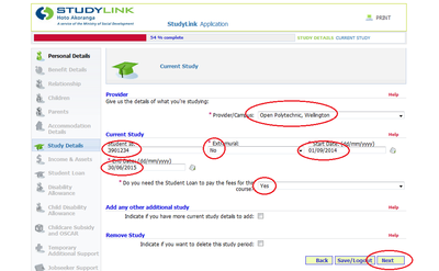 StudyLink Application pg16.png