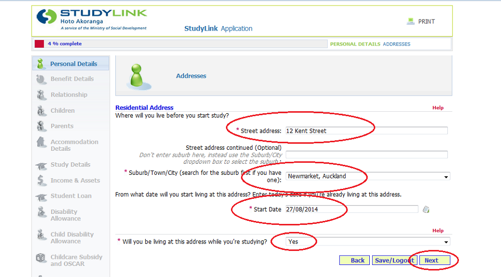 StudyLink Application pg6.png